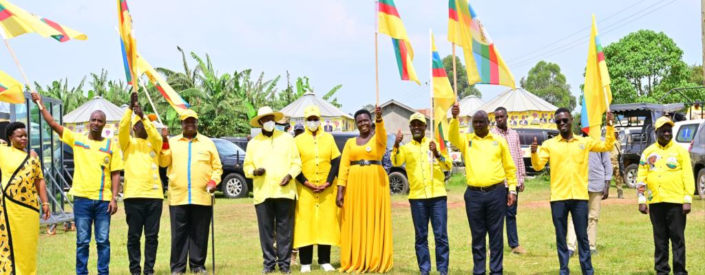 His Excellency Yoweri Kaguta Museveni hosted in Mitooma District at Kirambi Market Grounds